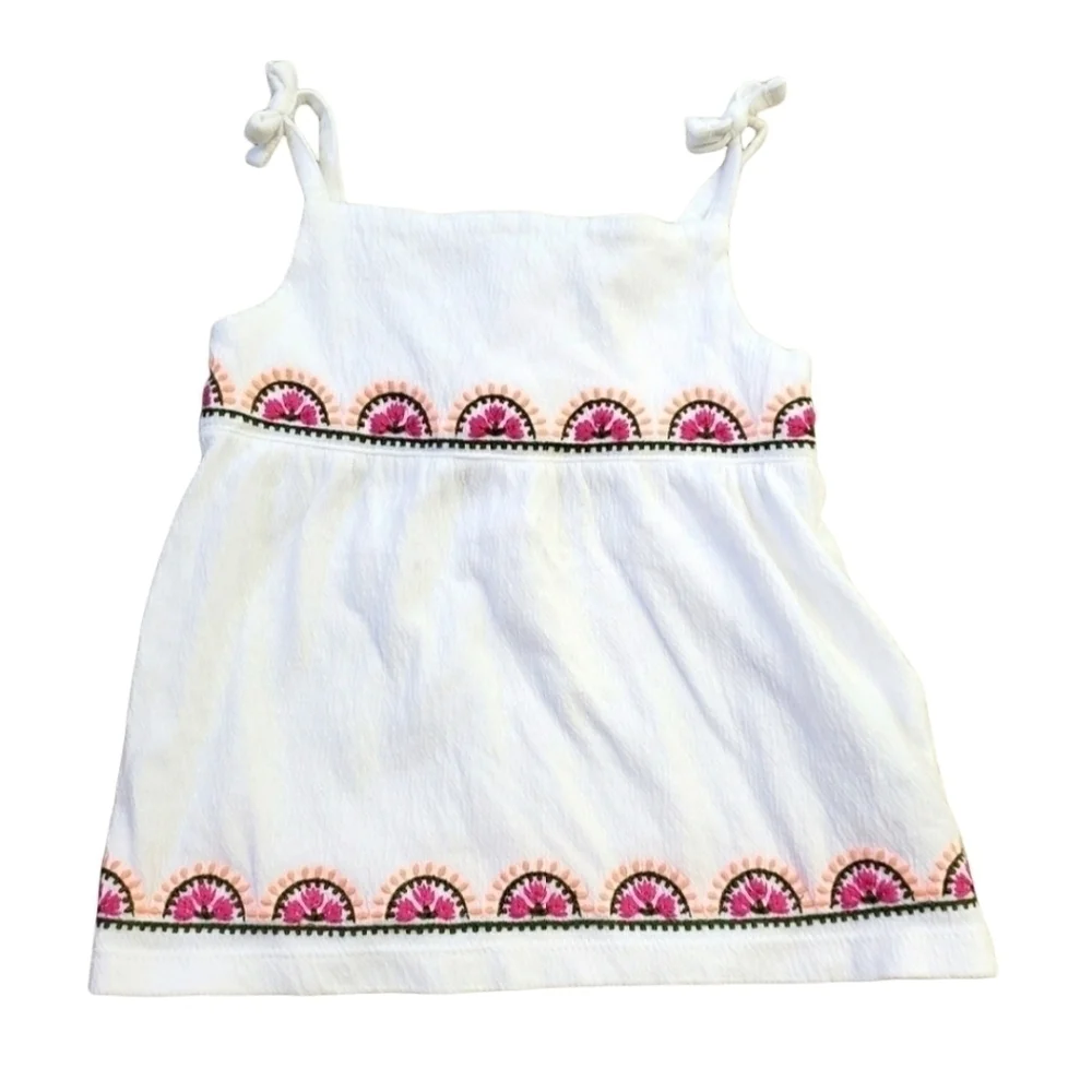 Carters Toddlers Girls‎ White Tank Top 2T